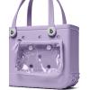 imageBOGG BAG  Bitty Small Tote  I Lilac You a Lot White Buttons  11in L x 45in W x 85in H  Beach Pool Boat Work Sports  All Purpose EVA  Lightweight Washable Durable