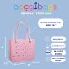 imageBOGG BAG  Medium Tote  Blowing Pink Bubbles White Buttons  15in L x 5in W x 125in H  Beach Pool Boat Work Sports  All Purpose EVA  Lightweight Washable Durable