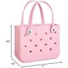 imageBOGG BAG  Small Tote Bag  Blowing Pink Bubbles  11in L x 45in W x 85in H  Lightweight Washable Durable  All Purpose EVA  for Beach Pool Boat Work Sports