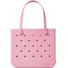 imageBOGG BAG  Tote for Beach Pool Boat Sports  All Purpose EVA  Tonal ButtonsBlowing Pink Bubbles