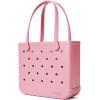 imageBOGG BAG  Tote for Beach Pool Boat Sports  All Purpose EVA  Tonal ButtonsBlowing Pink Bubbles