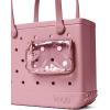imageBOGG BAG  Tote for Beach Pool Boat Sports  All Purpose EVA  Tonal ButtonsBlushing