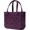 imageBOGG BAG  Tote for Beach Pool Boat Sports  All Purpose EVA  Tonal ButtonsBoysenberry