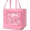 imageBOGG BAG  Tote for Beach Pool Boat Sports  All Purpose EVA  Tonal ButtonsBubblegum Shimmer