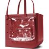 imageBOGG BAG  Tote for Beach Pool Boat Sports  All Purpose EVA  Tonal ButtonsBurgundy Baller