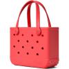 imageBOGG BAG  Tote for Beach Pool Boat Sports  All Purpose EVA  Tonal ButtonsCoral Me Mine