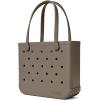imageBOGG BAG  Tote for Beach Pool Boat Sports  All Purpose EVA  Tonal ButtonsDriftwood