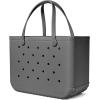 imageBOGG BAG  Tote for Beach Pool Boat Sports  All Purpose EVA  Tonal ButtonsFogg