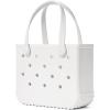 imageBOGG BAG  Tote for Beach Pool Boat Sports  All Purpose EVA  Tonal ButtonsFor Shore White