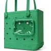 imageBOGG BAG  Tote for Beach Pool Boat Sports  All Purpose EVA  Tonal ButtonsGreen With Envy