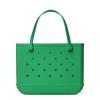 imageBOGG BAG  Tote for Beach Pool Boat Sports  All Purpose EVA  Tonal ButtonsGreen With Envy