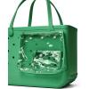 imageBOGG BAG  Tote for Beach Pool Boat Sports  All Purpose EVA  Tonal ButtonsGreen With Envy