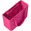 imageBOGG BAG  Tote for Beach Pool Boat Sports  All Purpose EVA  Tonal ButtonsHaute Pink