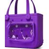 imageBOGG BAG  Tote for Beach Pool Boat Sports  All Purpose EVA  Tonal ButtonsHouston We Have a Purple