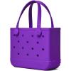imageBOGG BAG  Tote for Beach Pool Boat Sports  All Purpose EVA  Tonal ButtonsHouston We Have a Purple