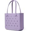 imageBOGG BAG  Tote for Beach Pool Boat Sports  All Purpose EVA  Tonal ButtonsI Lilac You a Lot