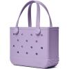 imageBOGG BAG  Tote for Beach Pool Boat Sports  All Purpose EVA  Tonal ButtonsI Lilac You a Lot