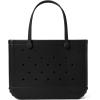 imageBOGG BAG  Tote for Beach Pool Boat Sports  All Purpose EVA  Tonal ButtonsLbd Black