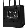 imageBOGG BAG  Tote for Beach Pool Boat Sports  All Purpose EVA  Tonal ButtonsLbd Black