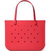 imageBOGG BAG  Tote for Beach Pool Boat Sports  All Purpose EVA  Tonal ButtonsOff to the Races Red