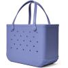 imageBOGG BAG  Tote for Beach Pool Boat Sports  All Purpose EVA  Tonal ButtonsPretty as a Periwinkle