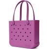imageBOGG BAG  Tote for Beach Pool Boat Sports  All Purpose EVA  Tonal ButtonsRaspberry Beret