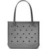imageBOGG BAG  Tote for Beach Pool Boat Sports  All Purpose EVA  Tonal ButtonsSilver Shimmer