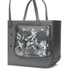 imageBOGG BAG  Tote for Beach Pool Boat Sports  All Purpose EVA  Tonal ButtonsSilver Shimmer