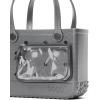 imageBOGG BAG  Tote for Beach Pool Boat Sports  All Purpose EVA  Tonal ButtonsSilver Shimmer