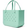 imageBOGG BAG  Tote for Beach Pool Boat Sports  All Purpose EVA  Tonal ButtonsUnder the Seafoam