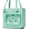 imageBOGG BAG  Tote for Beach Pool Boat Sports  All Purpose EVA  Tonal ButtonsUnder the Seafoam