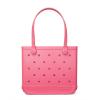 imageBOGG BAG  Tote for Beach Pool Boat Sports  All Purpose EVA  Tonal ButtonsWatermelon Shimmer