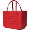 imageBOGG BAG  Tote for Beach Pool Boat Sports  All Purpose EVA  Tonal ButtonsYou Red My Mind