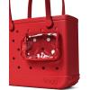 imageBOGG BAG  Tote for Beach Pool Boat Sports  All Purpose EVA  Tonal ButtonsYou Red My Mind