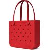 imageBOGG BAG  Tote for Beach Pool Boat Sports  All Purpose EVA  Tonal ButtonsYou Red My Mind