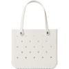 imageBOGG BAG  Tote for Beach Pool Boat Sports  All Purpose EVA  White ButtonsCoconut