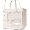imageBOGG BAG  Tote for Beach Pool Boat Sports  All Purpose EVA  White ButtonsCoconut