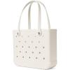 imageBOGG BAG  Tote for Beach Pool Boat Sports  All Purpose EVA  White ButtonsCoconut