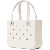 imageBOGG BAG  Tote for Beach Pool Boat Sports  All Purpose EVA  White ButtonsCoconut