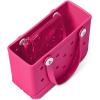 imageBOGG BAG  Tote for Beach Pool Boat Sports  All Purpose EVA  White ButtonsHaute Pink