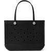 imageBOGG BAG  Tote for Beach Pool Boat Sports  All Purpose EVA  White ButtonsLbd Black