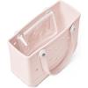 imageBOGG BAG  Tote for Beach Pool Boat Sports  All Purpose EVA  White ButtonsPetal Pink