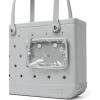 imageBOGG BAG  Tote for Beach Pool Boat Sports  All Purpose EVA  White ButtonsShades of Gray