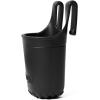 imageBOGG Bevy  Cup ampamp Water Bottle Holder Organizer  4in L x 35in W x 525in H  Drink Accessory fits All Bogg Bags  Lightweight Washable Durable  All Purpose EVA  Beverage Keys Phone SnacksLbd Black