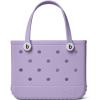imageBOGG BAG  Bitty Small Tote  I Lilac You a Lot White Buttons  11in L x 45in W x 85in H  Beach Pool Boat Work Sports  All Purpose EVA  Lightweight Washable Durable
