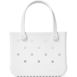 imageBOGG BAG  Tote for Beach Pool Boat Sports  All Purpose EVA  Tonal ButtonsFor Shore White