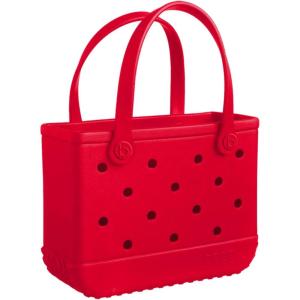 imageBOGG BAG  Tote for Beach Pool Boat Sports  All Purpose EVA  Tonal ButtonsOff to the Races Red