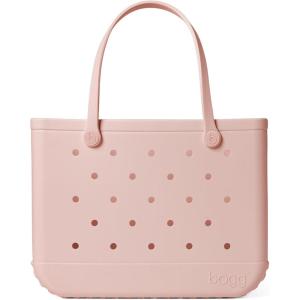 imageBOGG BAG  Tote for Beach Pool Boat Sports  All Purpose EVA  Tonal ButtonsRose Petal