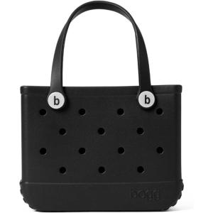 imageBOGG BAG  Tote for Beach Pool Boat Sports  All Purpose EVA  White ButtonsLbd Black