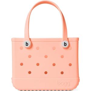 imageBOGG BAG  Tote for Beach Pool Boat Sports  All Purpose EVA  White ButtonsPeachy Beachy